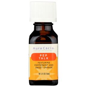Aura Cacia Essential Solutions Pep Talk Essential Oil, 0.5 Ounce - 3 per case.3