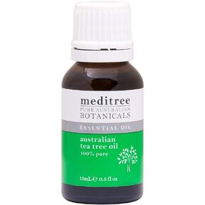 NaturesPlus Meditree Pure Australian Botanicals Tea Tree Oil - 1 fl oz - 100% Pure Essential Oil, Natural Antiseptic - Maintains Glowing Skin - Deep Cleans Pores, Reduces Redness - Natural, Vegan