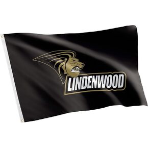 Desert Cactus Lindenwood University Flag Lions LU Banners 100% Polyester Indoor Outdoor 3x5 feet Flags (Style 1)