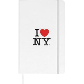 Moleskine Limited Edition I Love NY Notebook, Large, Ruled, Black, Hard Cover (5 x 8.25)