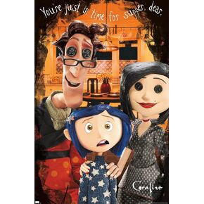 Trends International Coraline - Other Family Wall Poster, 22.37" x 34.00", Unframed Version