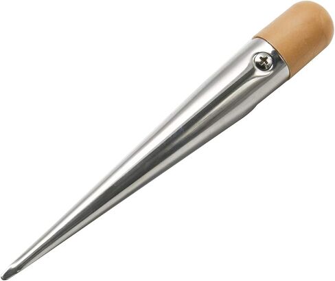 Amarine Made Stainless Steel Rope Splicing Spike FID with Wood Handle for Dia. 1/8" to 1/2", 1/2" to 1", 1" and up Rope (Medium) in Saudi Arabia