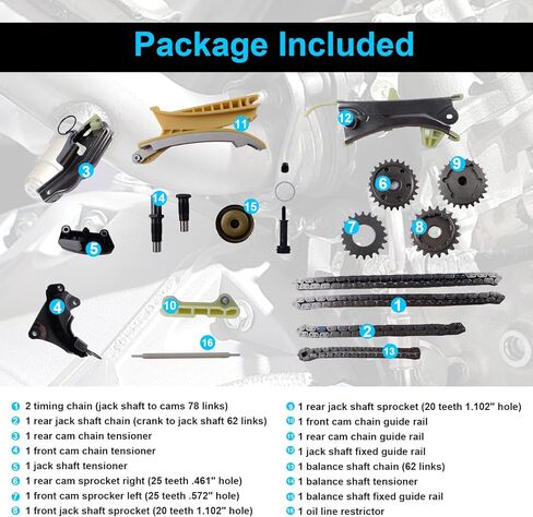 مجموعة مضخة مياه سلسلة توقيت المحرك لـ 97-11 فورد إكسبلورر سبورت رينجر مازدا B4000 ميركوري 4.0L in Kuwait