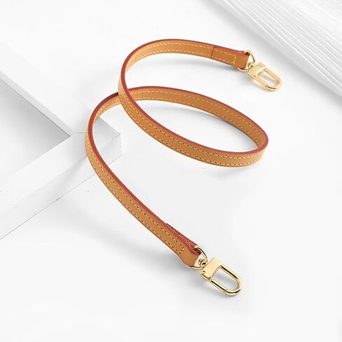 Vachetta Leather Strap Replacement,Purse Shoulder Straps for Handbag (Width:0.37in&Length:23.5in) in Saudi Arabia