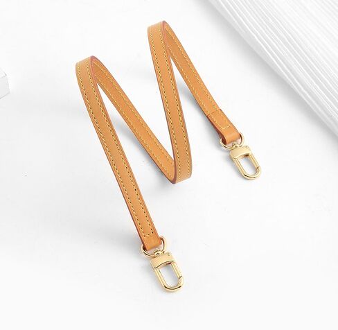 Vachetta Leather Strap Replacement,Purse Shoulder Straps for Handbag (Width:0.37in&Length:23.5in) in Saudi Arabia