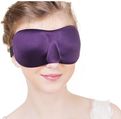 Bringsine Contoured & Comfortable Sleep Mask & Ear Plugs Kit for Travel, Shift Work & Meditation Pink with Carry Pouch for Eye and Ear in Saudi Arabia