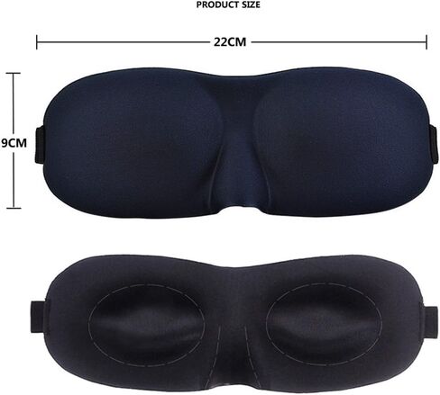 Bringsine Contoured & Comfortable Sleep Mask & Ear Plugs Kit for Travel, Shift Work & Meditation Pink with Carry Pouch for Eye and Ear in Saudi Arabia