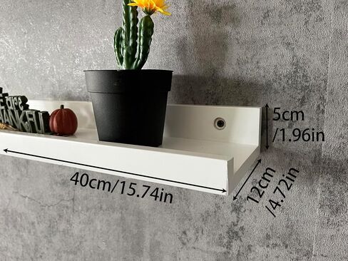 Picture Ledge Shelf,Long Floating Shelves for Wall,Wall Mounted 16 Inch Shelves,Large Pine Wood Wall Shelves for Storage, Rustic Hanging Shelves for Living Room,Display,Bedroom Bathroom in Saudi Arabia