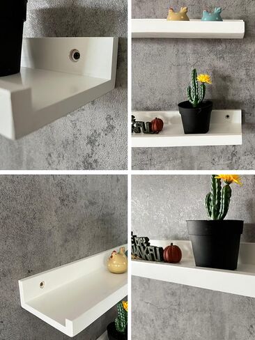 Picture Ledge Shelf,Long Floating Shelves for Wall,Wall Mounted 16 Inch Shelves,Large Pine Wood Wall Shelves for Storage, Rustic Hanging Shelves for Living Room,Display,Bedroom Bathroom in Saudi Arabia