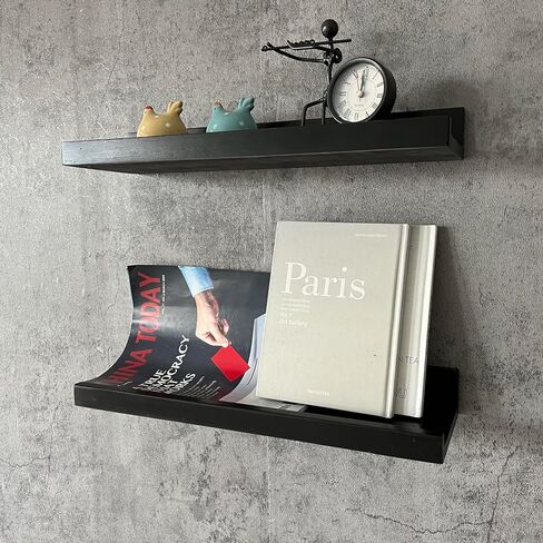 Picture Ledge Shelf,Long Floating Shelves for Wall,Wall Mounted 16 Inch Shelves,Large Pine Wood Wall Shelves for Storage, Rustic Hanging Shelves for Living Room,Display,Bedroom Bathroom in Saudi Arabia