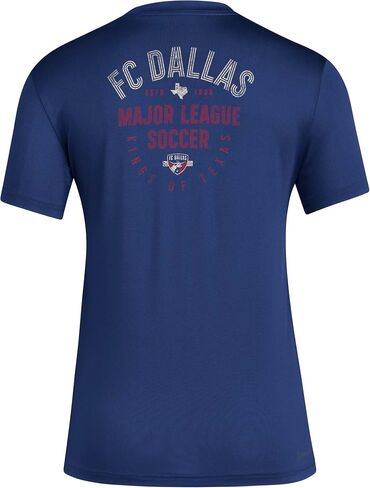 adidas Women's Fc Dallas Short Sleeve Pre-Game T-Shirt in Saudi Arabia
