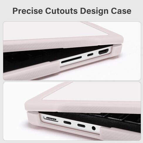 MOSISO Compatible with MacBook Pro 14 inch Case 2024 2023 2022 2021 Release M3 A2918 A2992 M2 A2779 M1 A2442, Soft TPU Bumper Plastic Anti-Scratch Hard Case&Keyboard Cover&Screen Protector, Black in Saudi Arabia