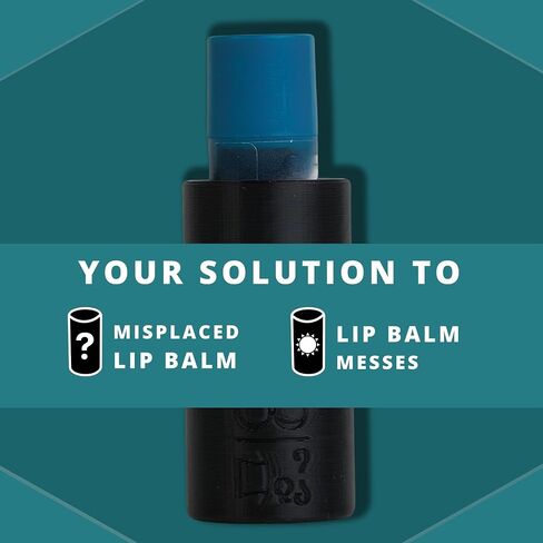 CarChap Car Lip Balm Holder (The Original), TubeChap, Chapstick Holder for Car, Mess Free in the Heat. Featured in Car and Driver. USA Made, Patent Pending. Interior Car Accessories for Women and Men in Saudi Arabia