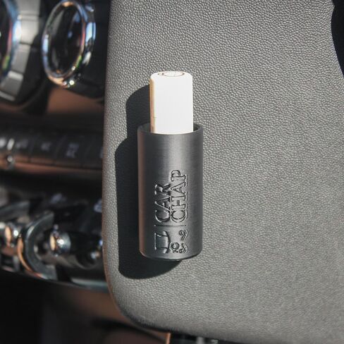 CarChap Car Lip Balm Holder (The Original), TubeChap, Chapstick Holder for Car, Mess Free in the Heat. Featured in Car and Driver. USA Made, Patent Pending. Interior Car Accessories for Women and Men in Saudi Arabia