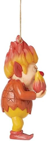 Enesco The Year بدون سانتا كلوز من Jim Shore Heat Miser عقد كرة نارية معلقة، 4.33 بوصة، متعددة الألوان in Saudi Arabia