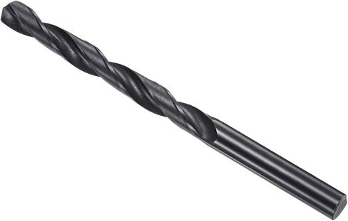 6542 High Speed Steel Twist Drill Bits, 8.8mm Diameter 123mm Length, Black Oxide Straight Twist Jobber Drill Bit - (Applications: for Metal Woodwork Plastic Aluminum) in Saudi Arabia