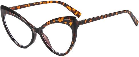 YAMEIZE Blue Light Blocking Glasses for Women - Men Retro Cat Eye Anti Eye Strain Eyeglasses Computer Gaming Glasses in Kuwait