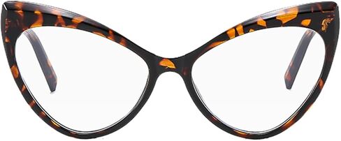 YAMEIZE Blue Light Blocking Glasses for Women - Men Retro Cat Eye Anti Eye Strain Eyeglasses Computer Gaming Glasses in Kuwait