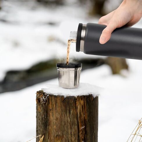 مصفاة شاي لينكيديا 304 من الفولاذ المقاوم للصدأ متوافقة مع زجاجة YETI Rambler 18oz/26oz/36oz/46oz/64oz قبعات Chug وMagDock، سدادة فاكهة مانعة لتصفية الثلج، عبوتان in Saudi Arabia