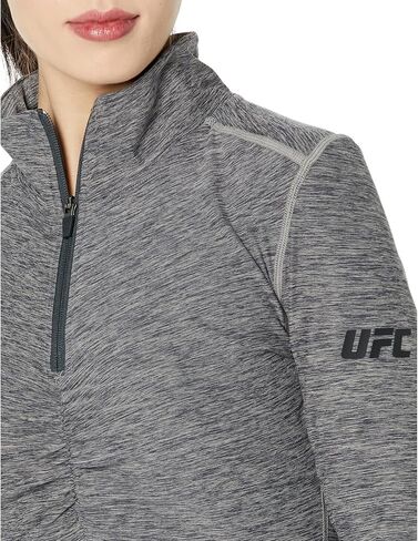UFC® Long Sleeve 1/4 Zip Light Pullover – High Neckline – Long Sleeves – Thumbhole Cuffs – Blended Polyester in Saudi Arabia