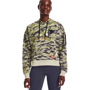 Under Armour Women's Hoodie Project Rock Veterans S Camouflage Green