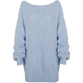 Off The Shoulder Sweater Dress Fall Dress Winter Dress for Women Cable Crochet Knitted Jumper Sweater