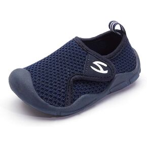 Boys Girls Summer Sneakers Velcro Net Breathable Casual Sport Shoes for Children Kids Toddler Soft Sole
