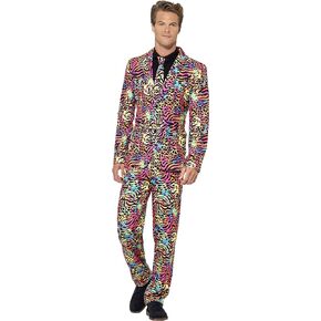 Smiffy's Men's Neon Stand Out Suit
