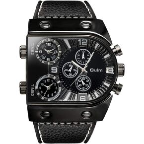 Men's Steampunk Skeleton Automatic Mechanical Alloy Stainless Steel Leather Watch CH164