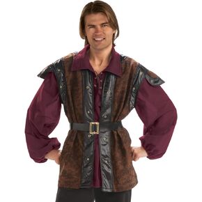 Forum Medieval Mercenary Deluxe Costume, Multi Color, Standard
