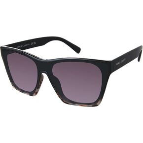 Vince Camuto Women's Vc1089 Shield 100% Uv Protective Square Sunglasses. Luxe Gifts for Her, 140 Mm