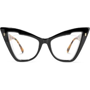 Zeelool Stylish Butterfly Glasses for Women with Non-prescription Clear Lens Asta JGA706778