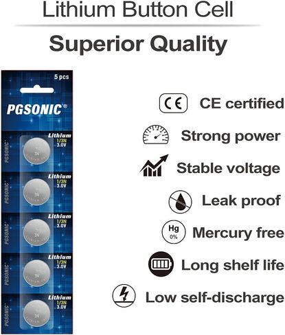 بطارية CR1/3N (5 قطع) in Kuwait