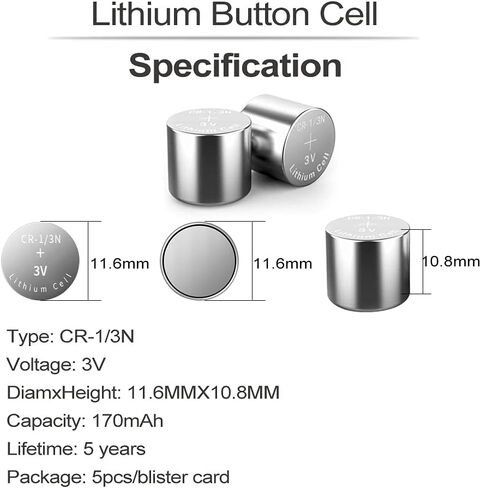 بطارية CR1/3N (5 قطع) in Kuwait
