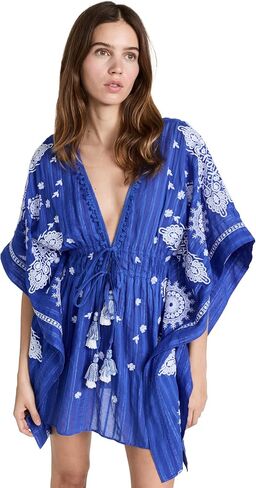 Ramy Brook Women's Ulani Embroidered Tie Front Dress in Saudi Arabia