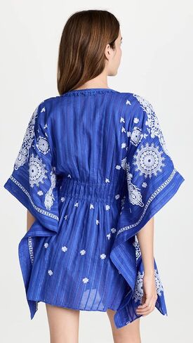 Ramy Brook Women's Ulani Embroidered Tie Front Dress in Saudi Arabia