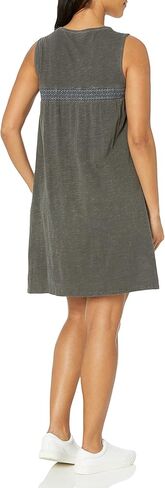 Lucky Brand Women's Sleeveless Embroidered Knit Mini Dress in Kuwait