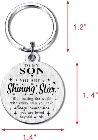 سلسلة مفاتيح للابن، هدايا للابن من الأم والأب، لهدايا سلسلة مفاتيح لولدي وعيد ميلاد الابن وعيد الميلاد والتخرج in Kuwait