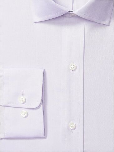 قميص رجالي ذو أزرار كلاسيكية مناسب وغير قابل للكي وجيب وياقة منتشرة in Kuwait