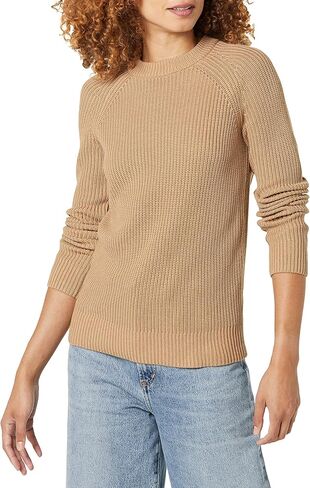 Amazon Aware Women's Rib Crewneck Sweater (Available in Plus Size) in Kuwait