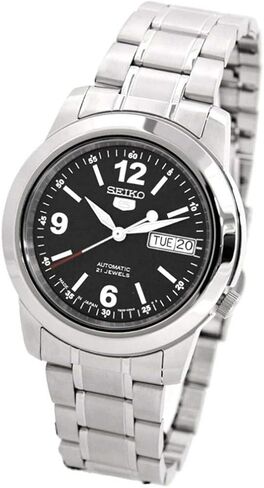 SEIKO 5 Automatic Black Dial Men's Watch SNKE63J1 in Saudi Arabia