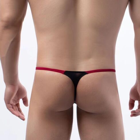 ثونغ Spicoyi للرجال مخطط G-String مع تصميم Colorblock - الراحة والإثارة والتهوية in Kuwait