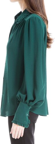 Max Studio Women's Long Sleeve Button Down Shirt in Saudi Arabia