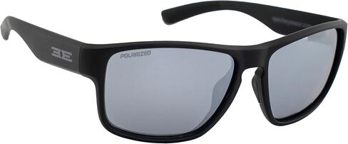 Epoch Eyewear 2 Pairs Charlie Sports Sunglasses Black Frame Polarized Smoke Lens & Blue Mirror Lens in Saudi Arabia