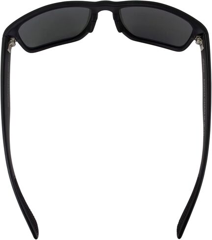 Epoch Eyewear 2 Pairs Charlie Sports Sunglasses Black Frame Polarized Smoke Lens & Blue Mirror Lens in Saudi Arabia