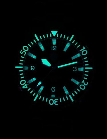 ساعات الغوص للرجال من واتش دايفز، حركة NH35 WD1967 Sharkmaster 300 ساعة أوتوماتيكية من كريستال الياقوت الأزرق، أسود in Kuwait