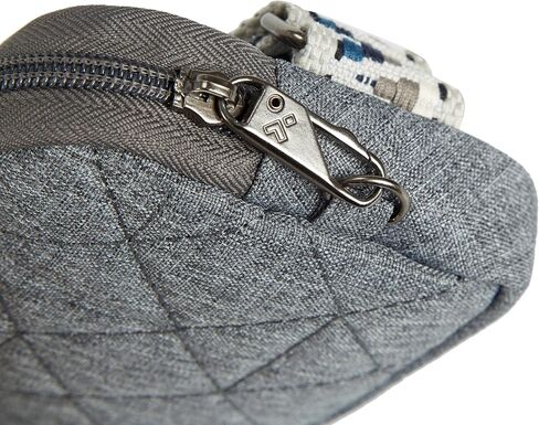 Travelon Boho Anti-Theft Phone Sling, Gray Heather in Saudi Arabia