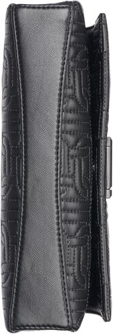 DKNY Delanie Clutch Bag, Black/Black in Saudi Arabia