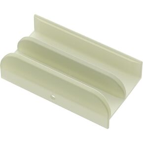 M6219 Sliding Shower Door Bottom Guide & 1/2 in Channels Fits for Sliding(top Hung) Shower Door(tub Enclosure) Systems, Glass Shower Door Track Guide, Shower Door Replacement Parts