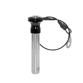 Diameter 12mm Quick Release Pin Ball Lock Pins ,Stainless Steel Button Type Positioning Pin Fasteners Self-Locking Pins Safety Latch (1, Usage Length:76mm)